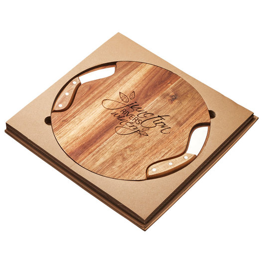 Soroba Cheeseboard & Knife Duo